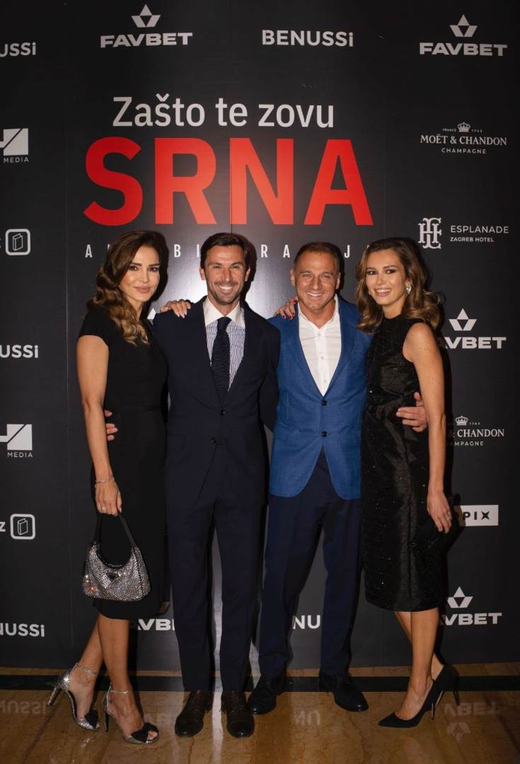 Mirela i Darijo Srna, Andrea i Hrvoje Čermak su dobri prijatelji