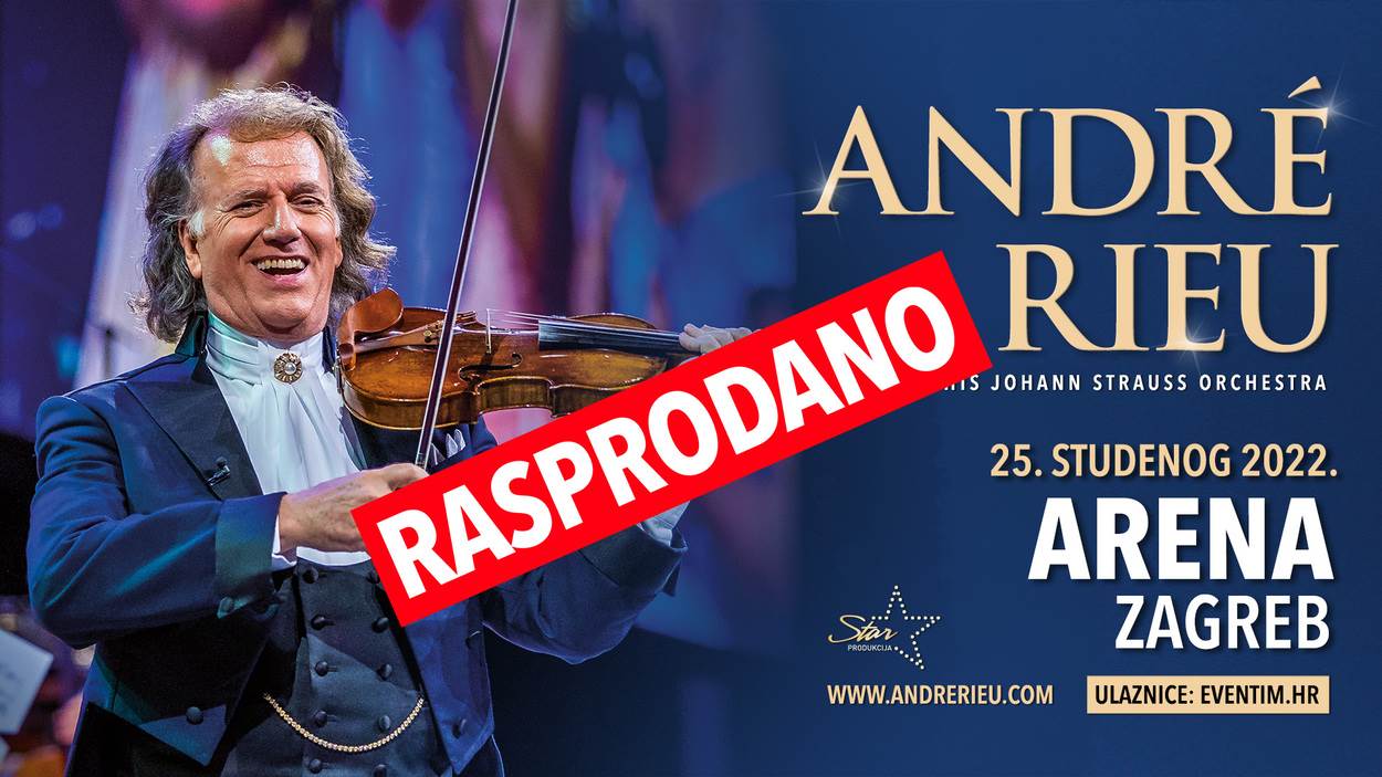 André Rieu rasprodao zagrebačku Arenu