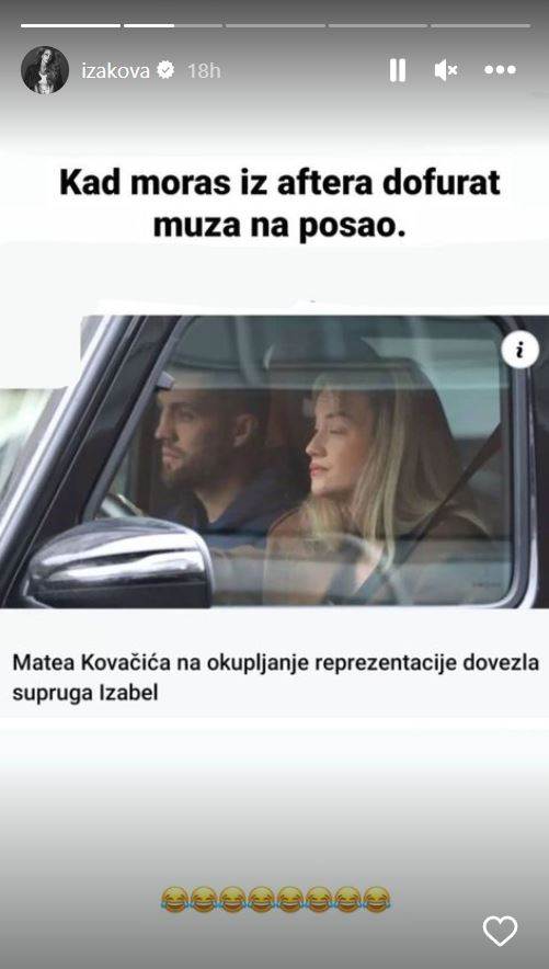 Mateo i Izabel Kovačić u braku su od 2017. te imaju sina Ivana