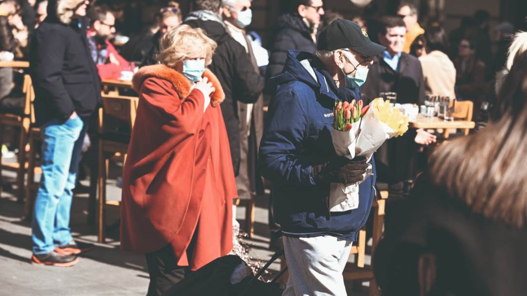 Željka Fattorini sa suprugom u šetnji