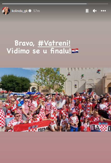 kolinda grabar kitarović podržala vatrene