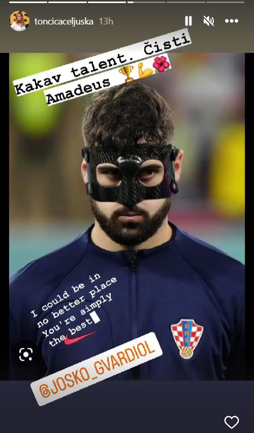 Joško Gvardiol oduševio je Tončicu Čeljusku