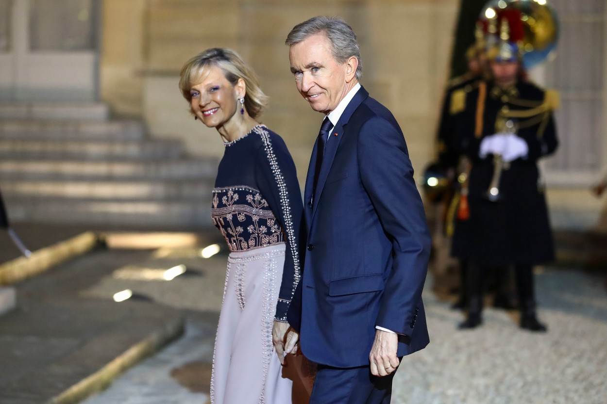 Hélène Mercier i Bernard Arnault