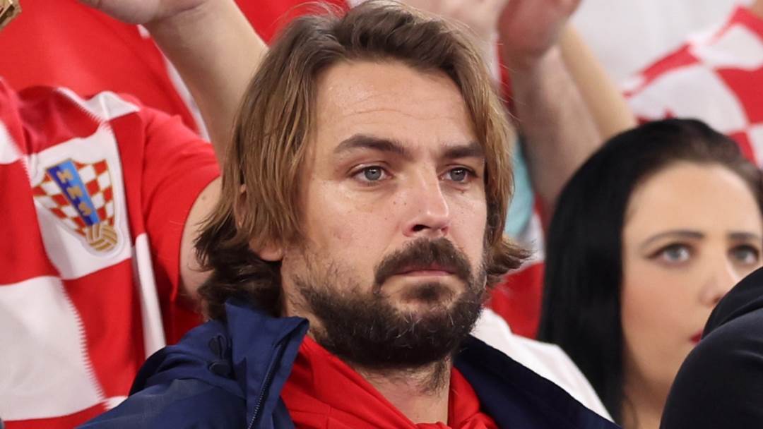 Niko Kranjčar na tribinama u Katru