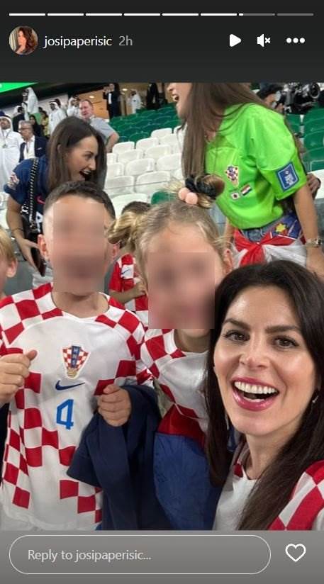 Slavlje obitelji Ivana Perišića nakon pobjede nad Brazilom