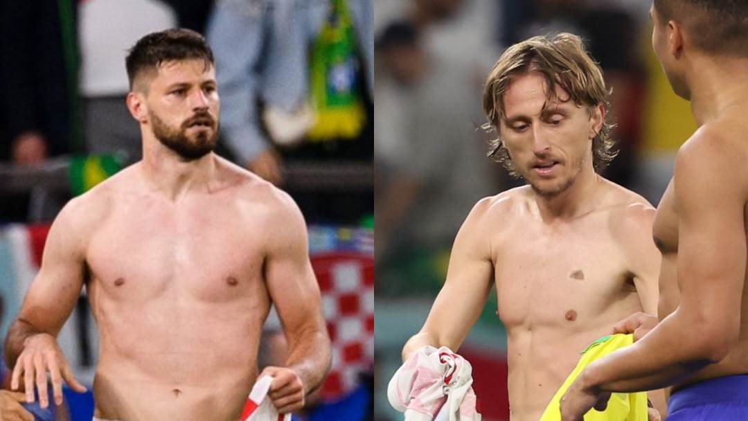 Bruno Petković i Luka Modrić na Svjetskom prvenstvu u Katru