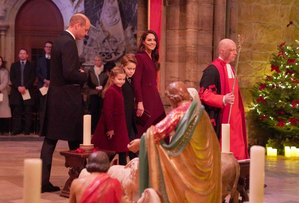 Princ William i Kate Middleton s obitelji u Westminsterskoj opatiji