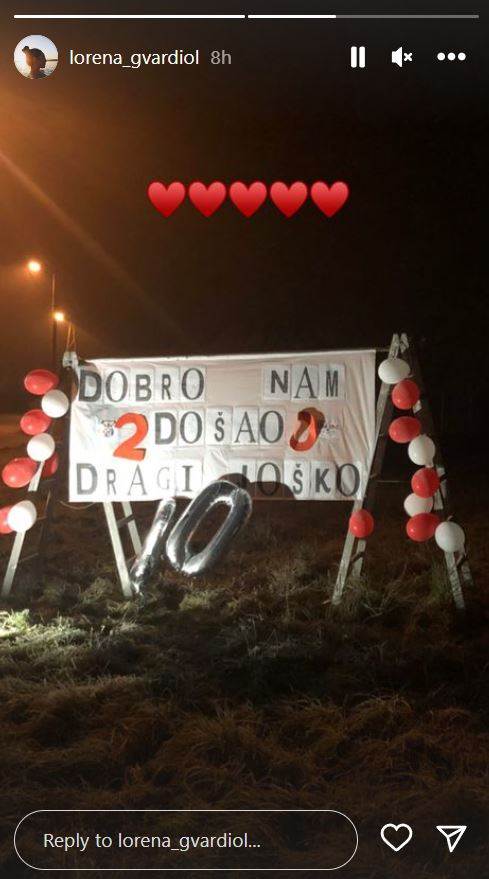 Doček Joška Gvardiola u Kerestincu