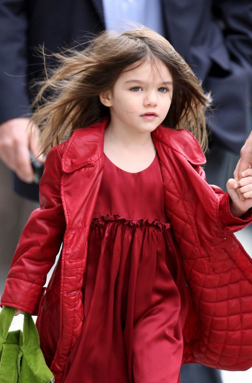 Suri Cruise kao malena djevojčica