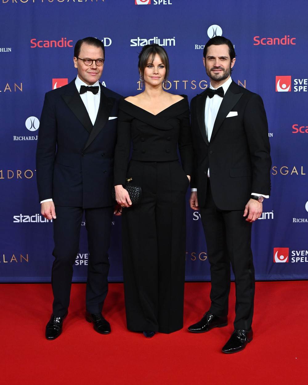 Princeza Sofia, prince Carl Philip i princ Daniel