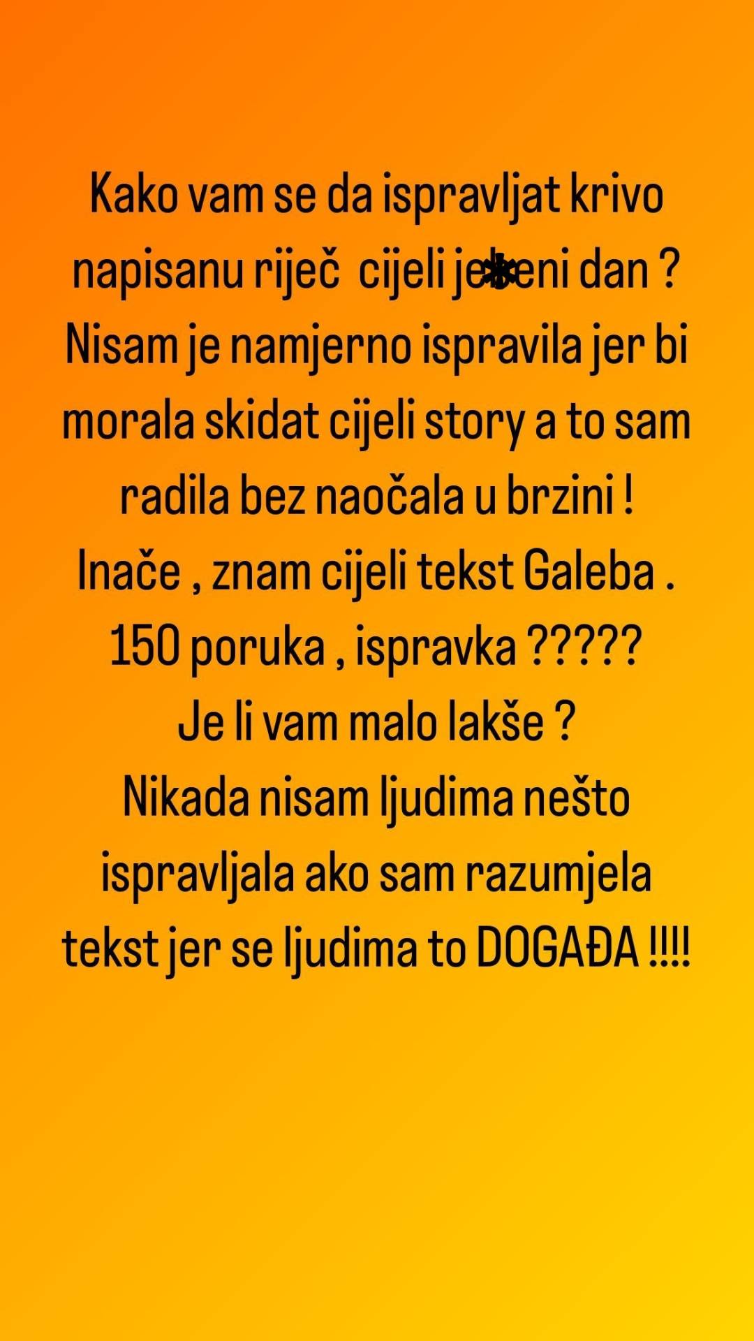 Danijelu Dvornik naljutili pratitelji na Instagramu