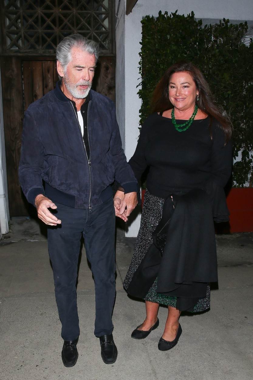 Pierce Brosnan i Keely Shaye Smith na večeri u Santa Monici