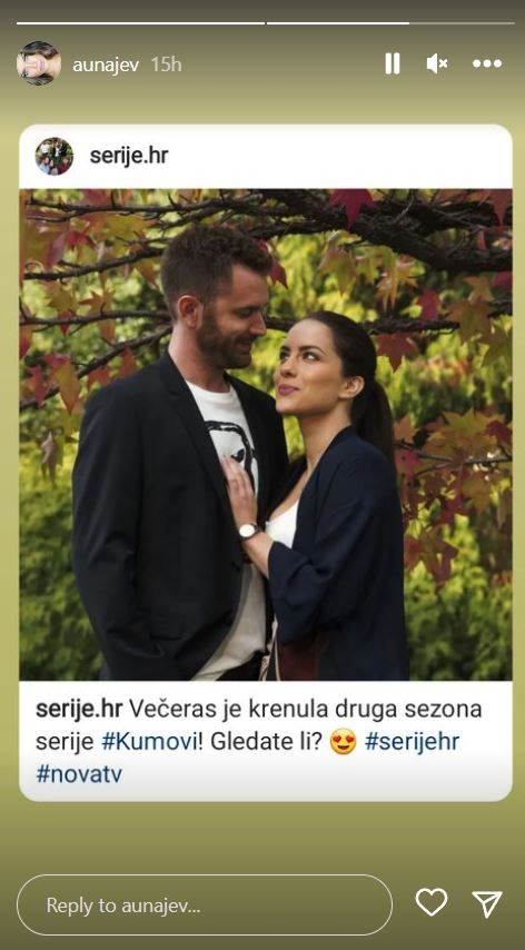 Ana Uršula Najev i Momčilo Otašević u seriji Kumovi