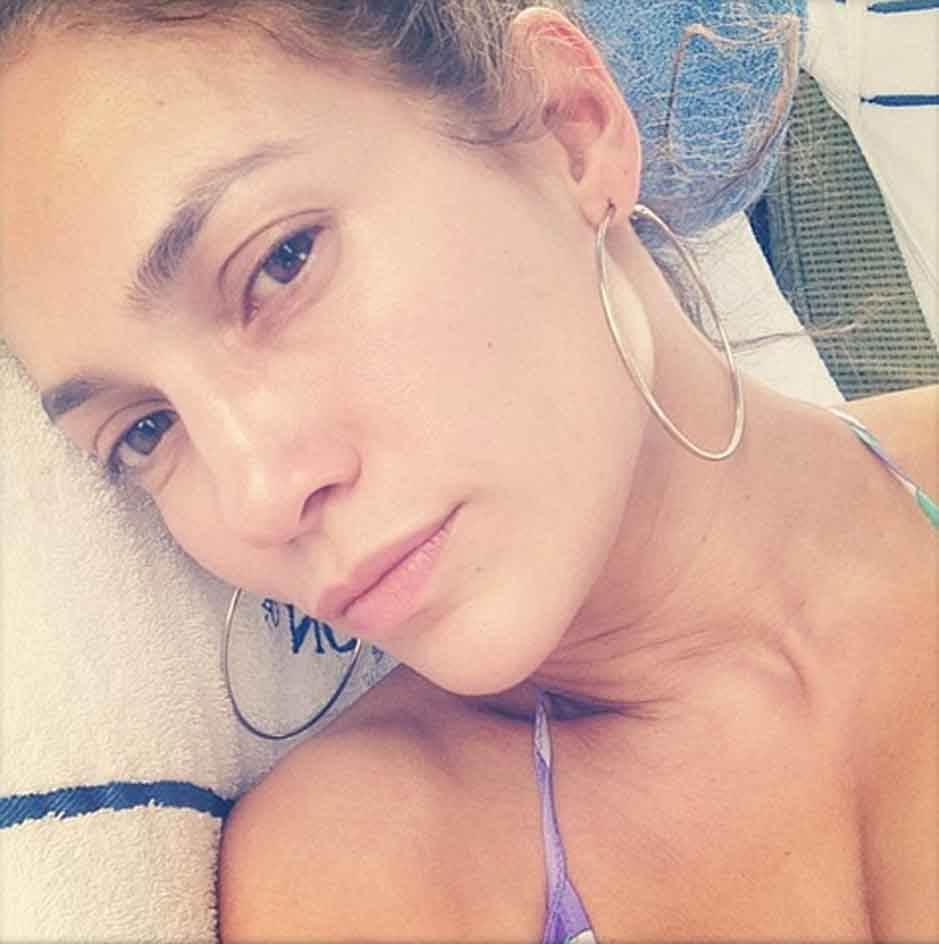 Jennifer Lopez prirodan izgled