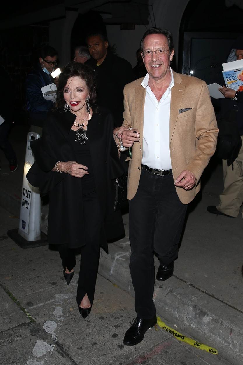 Joan Collins i Percy Gibson su 21 godinu u braku