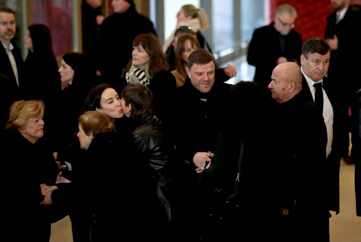 Miroslav Blažević Jr, Zdenka Blažević, Jozefina Blažević na komemoraciji Miroslava Ćire Blaževića
