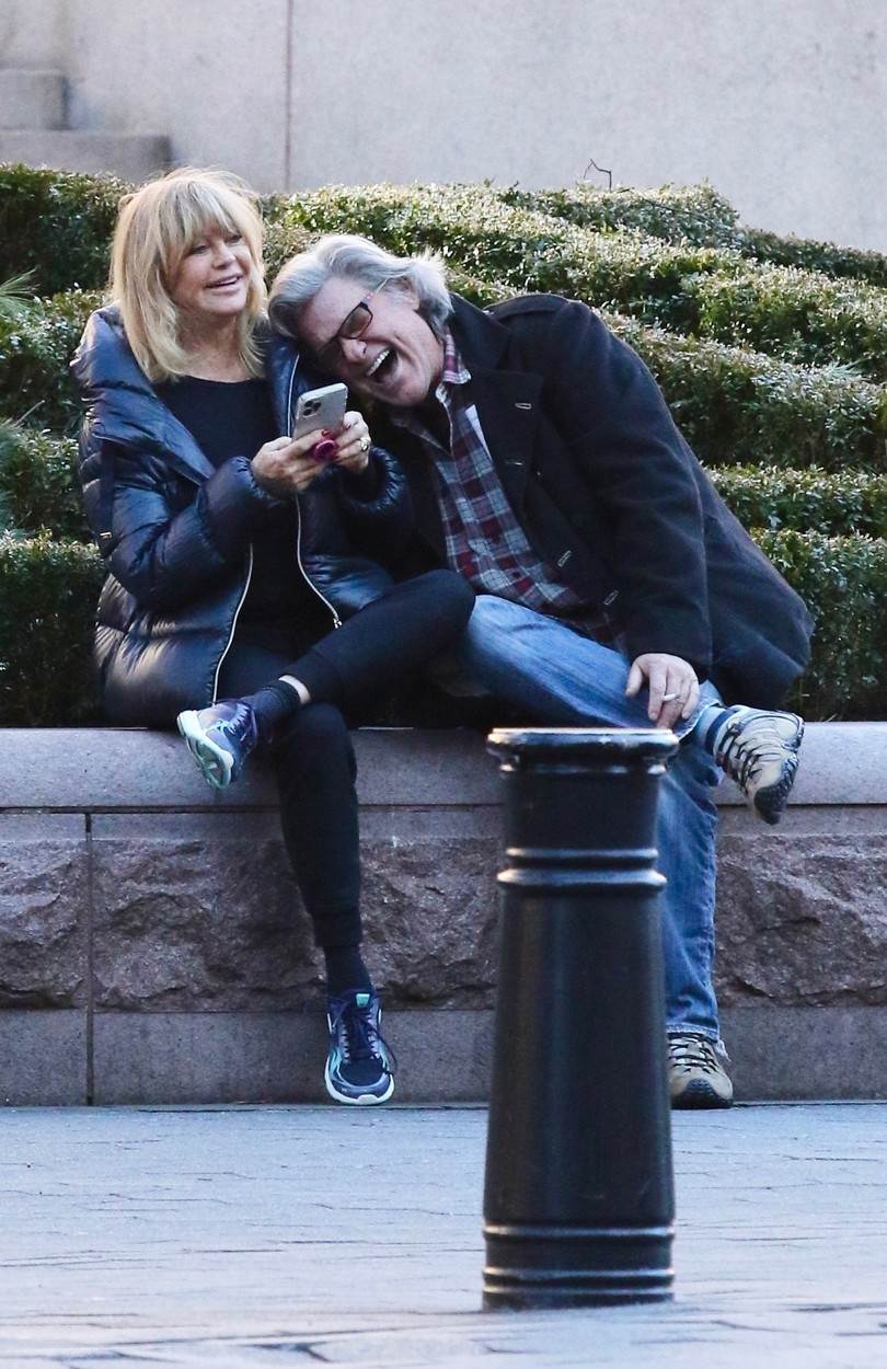 Goldie Hawn i Kurt Russell u šetnji New Yorkom