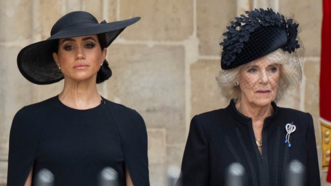 Meghan Markle na sprovodu kraljice Elizabete