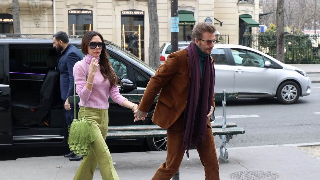 Victoria Beckham i David Beckham u Parizu