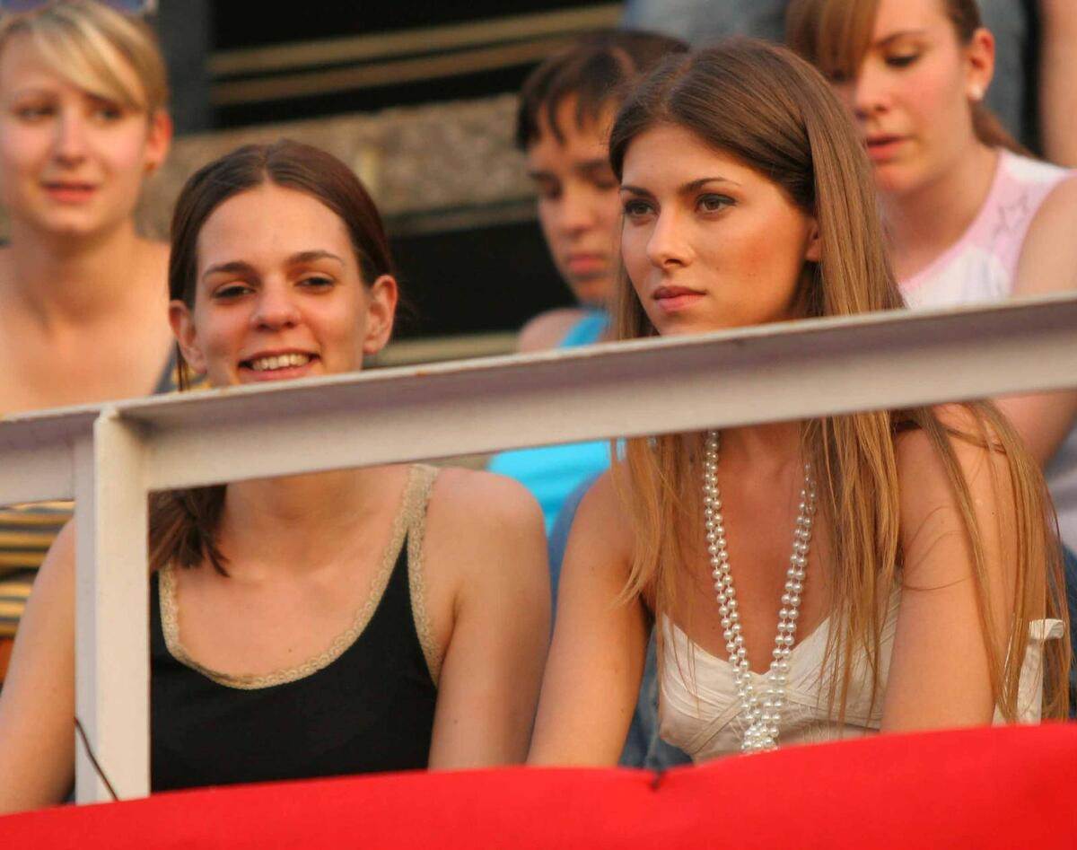 Jelena Perčin na glazbenom festivalu 2006. godine