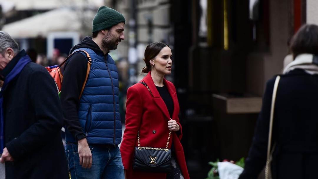 Franka Batelić i Vedran Ćorluka prošetali centrom Zagreba