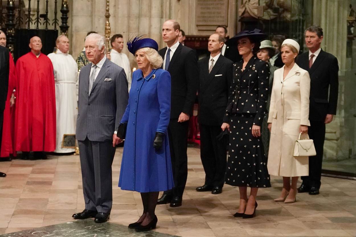 Kralj Charles, Camilla Parker Bowles, Kate Middleton i princ William