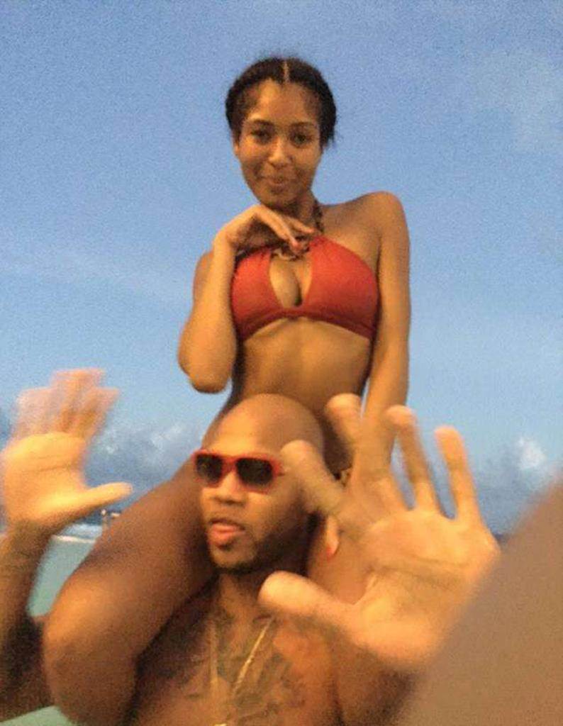 Flo Rida i Alexis Adams