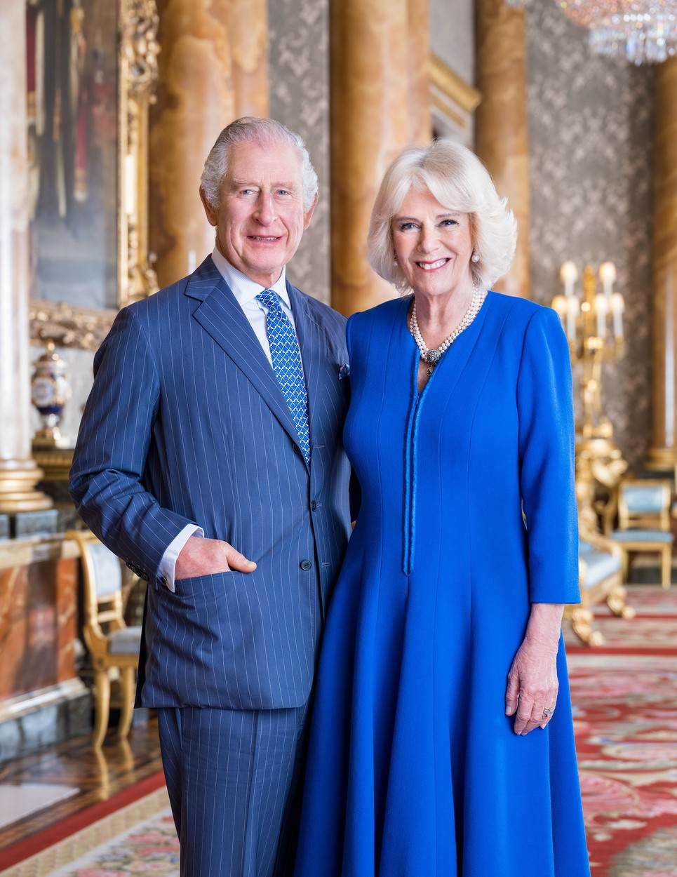 Kralj Charles III. i kraljica Camilla na dvoru