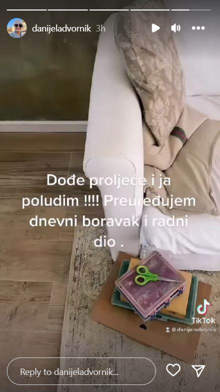 Danijela Dvornik preuređuje dnevni boravak