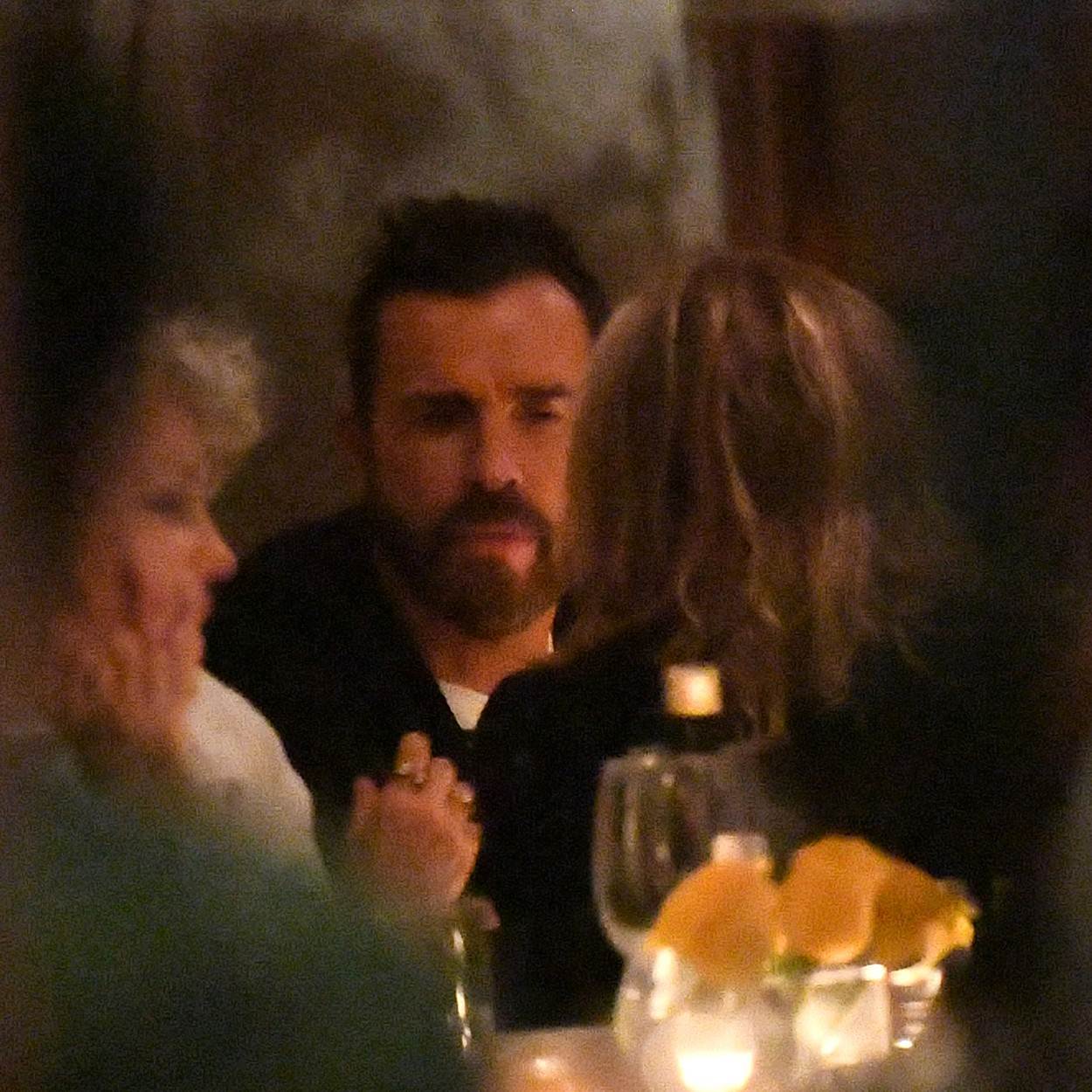 Justin Theroux i Jennifer Aniston na večeri