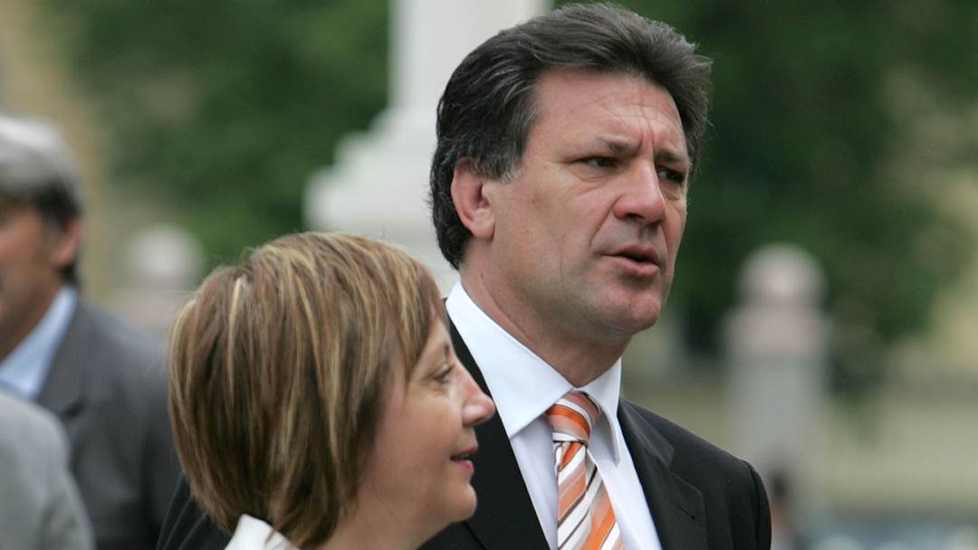 Zdravko Mamić i Đurđa Adlešić 2006. godine