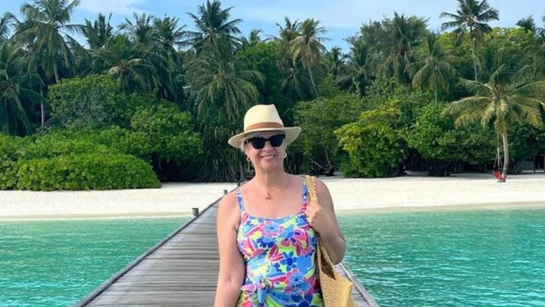 Danijela Dvornik na Maldivima