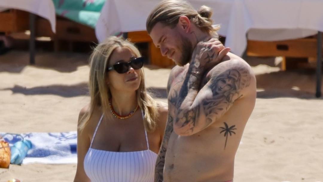 Diletta Leotta i Loris Karius na Ibizi