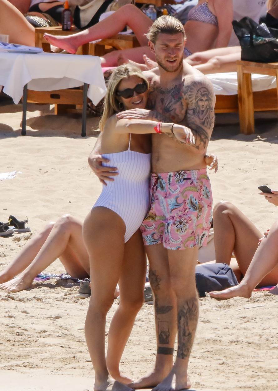 Diletta Leotta i Loris Karius na Ibizi