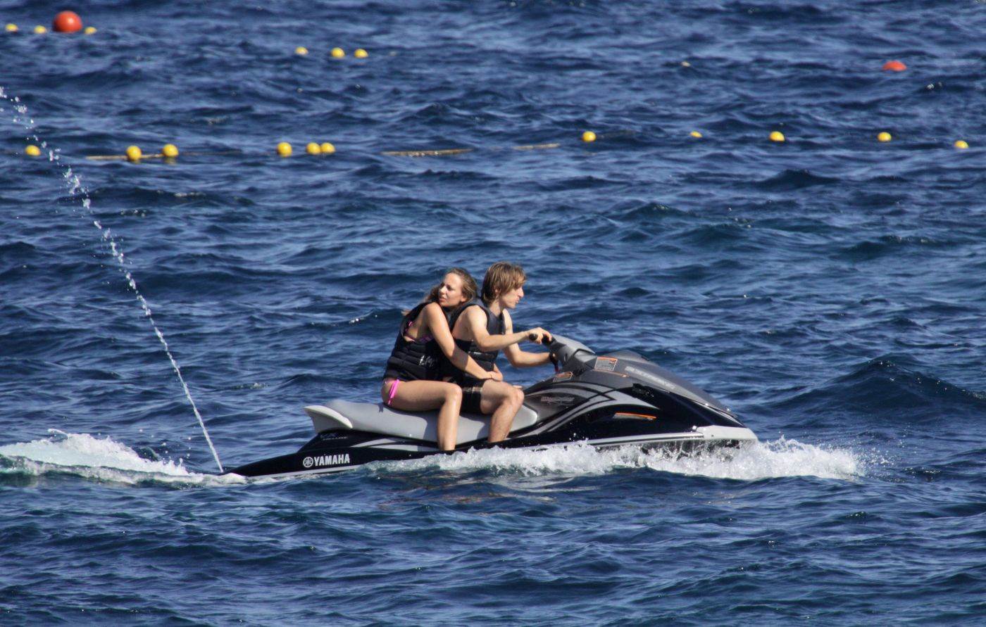 Luka Modrić i Vanja Modrić u Dubrovniku 2009.