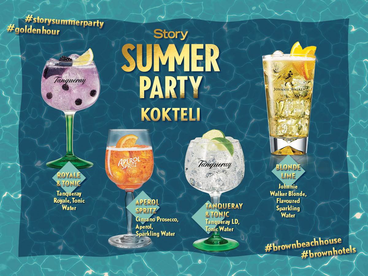 Kokteli na Story Summer Partyju