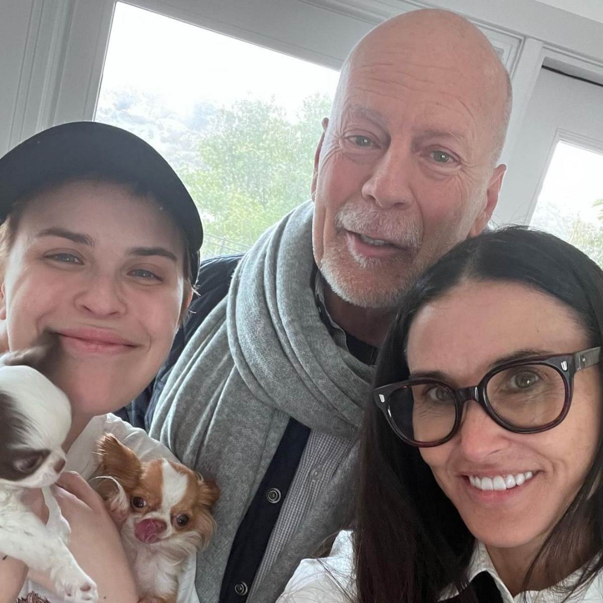 Tallulah Belle Willis, Bruce Willis i Demi Moore