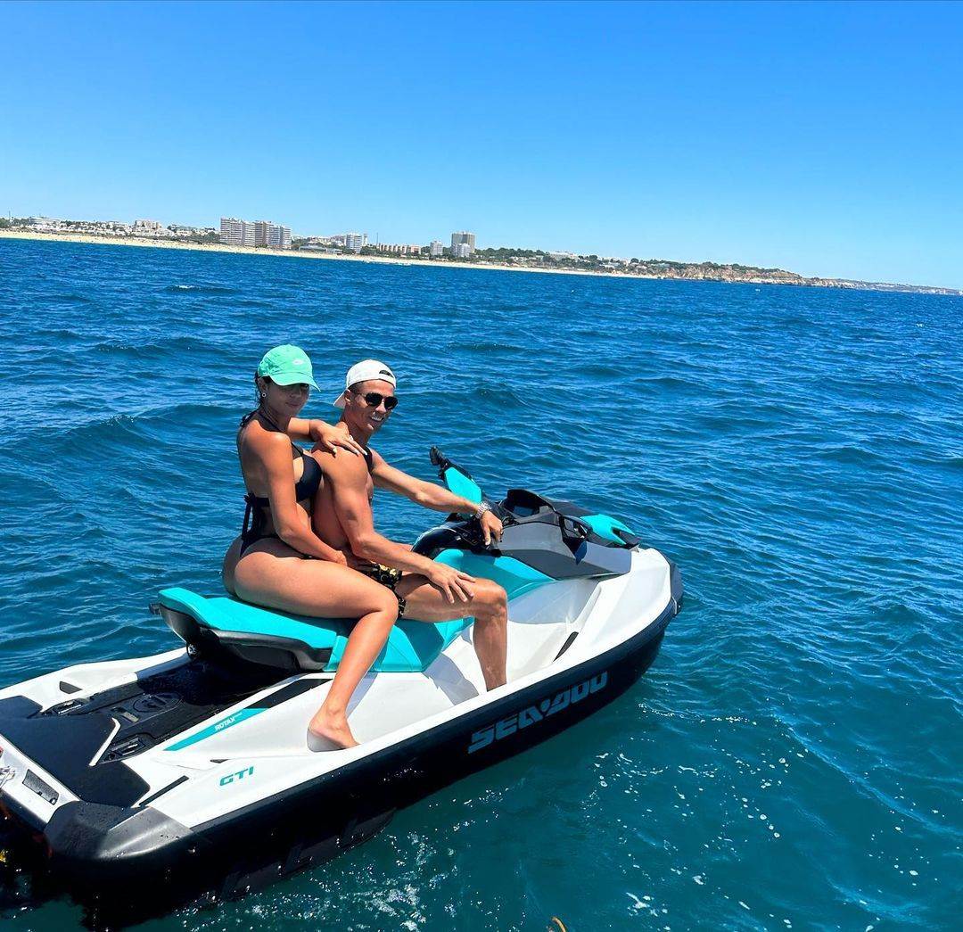 Georgina Rodriguez i Cristiano Ronaldo na ljetovanju