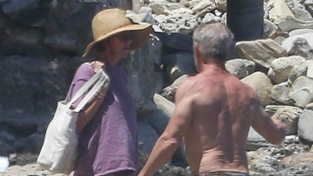 Sean Penn na plaži u Los Angelesu