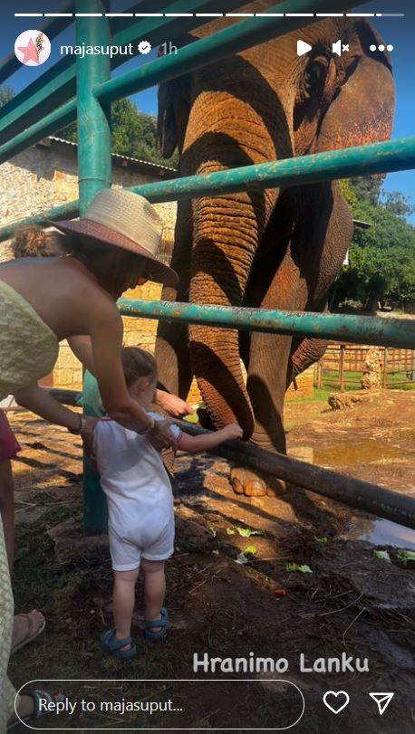 Maja Šuput i Bloom Tatarinov na Brijunima