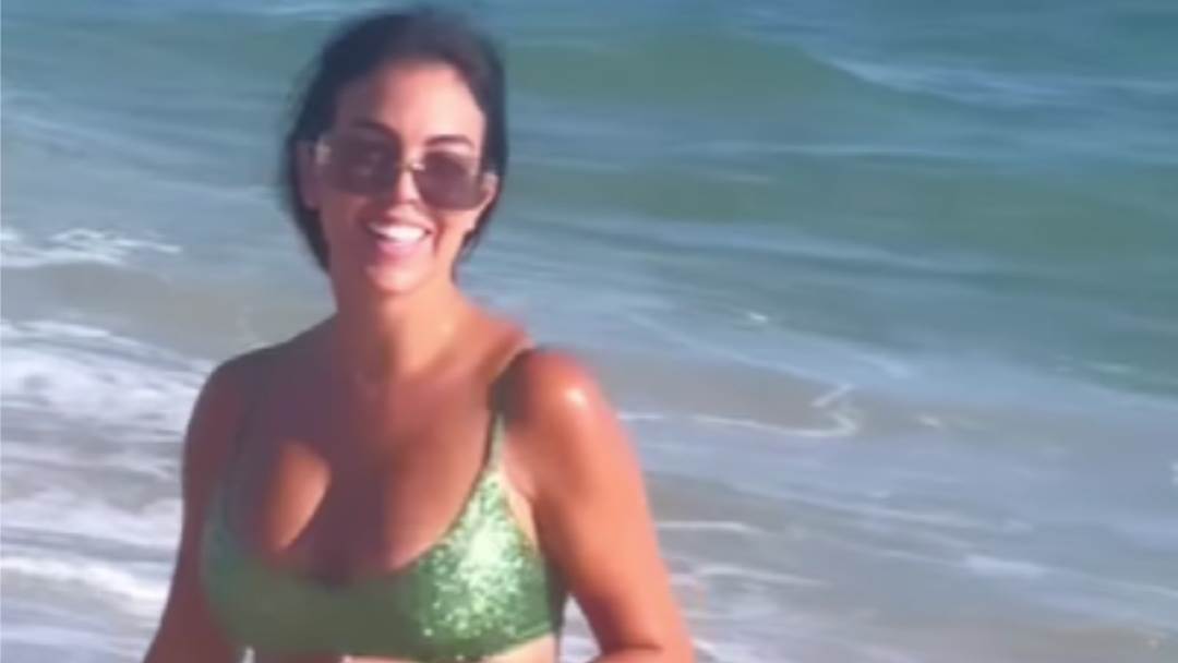 Georgina Rodriguez na plaži