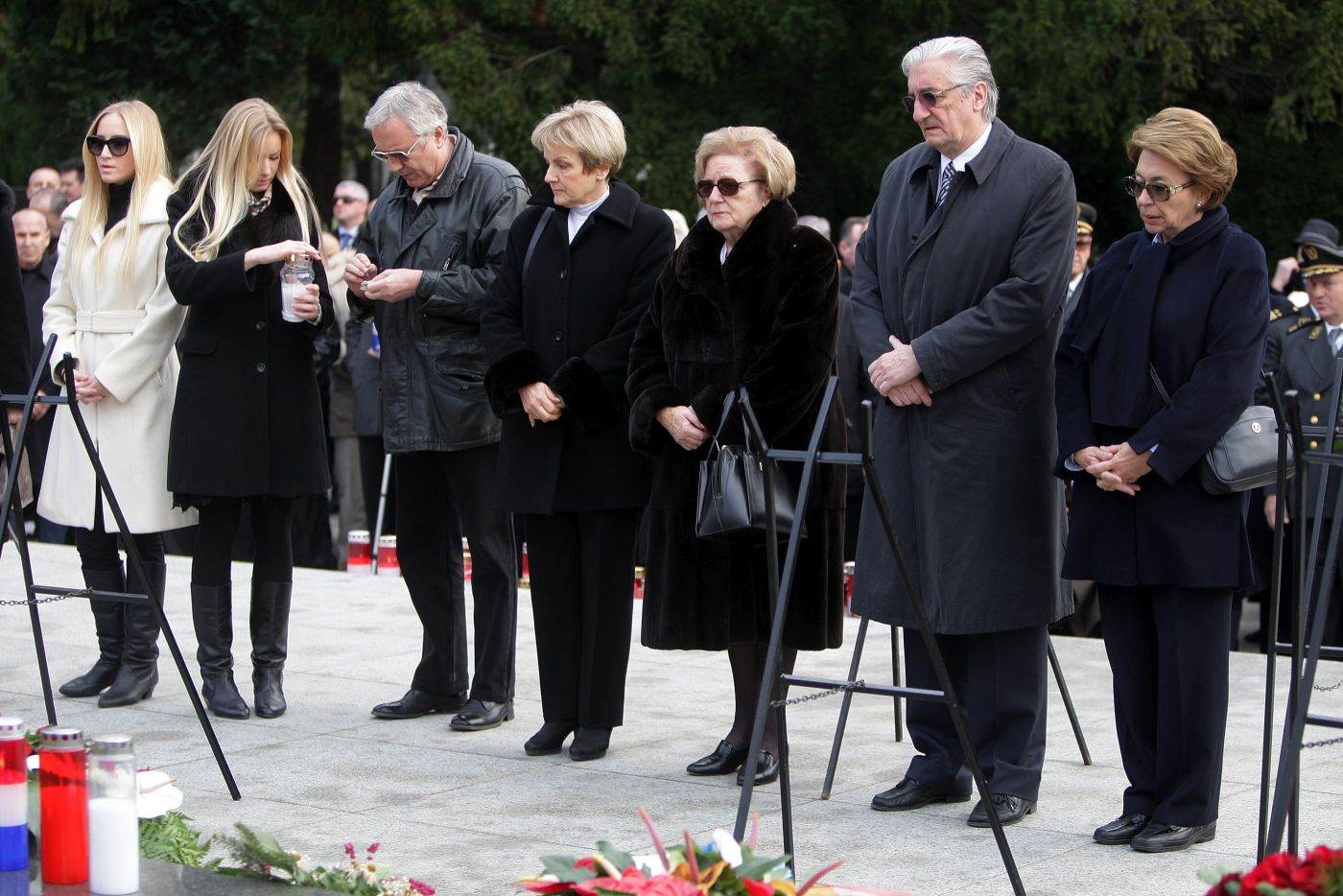 Ankica Tuđman, Miroslav Tuđman, Stjepan Tuđman, Nevenka Tuđman