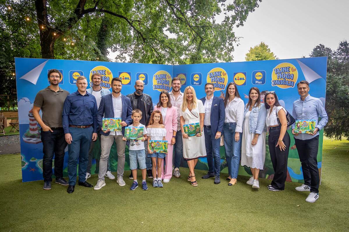 Lidl Hrvatska, Tvornica snova, sudionici kviza, klinci protagonisti kampanje Tajne moga zavicaja.jpg