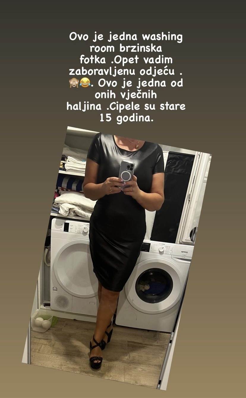 Danijela Dvornik pokazala je svoj vintage outfit.