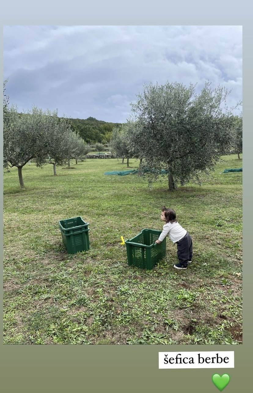 Franka je prošle godine rodila kćer Gretu.