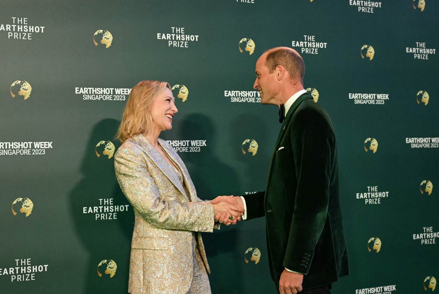 Prince William i Cate Blanchett u Singaporeu.