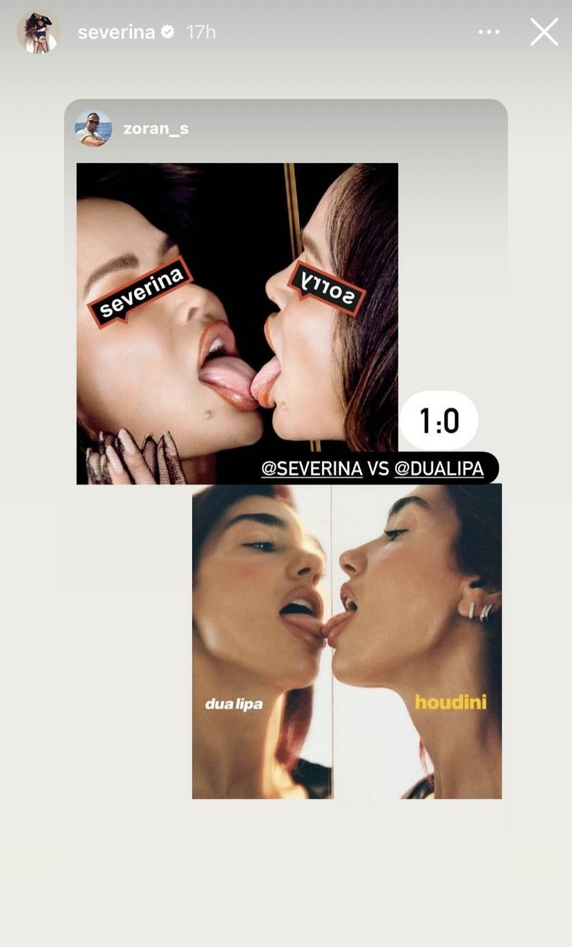 Severina optužila Dua Lipu da ju kopira.