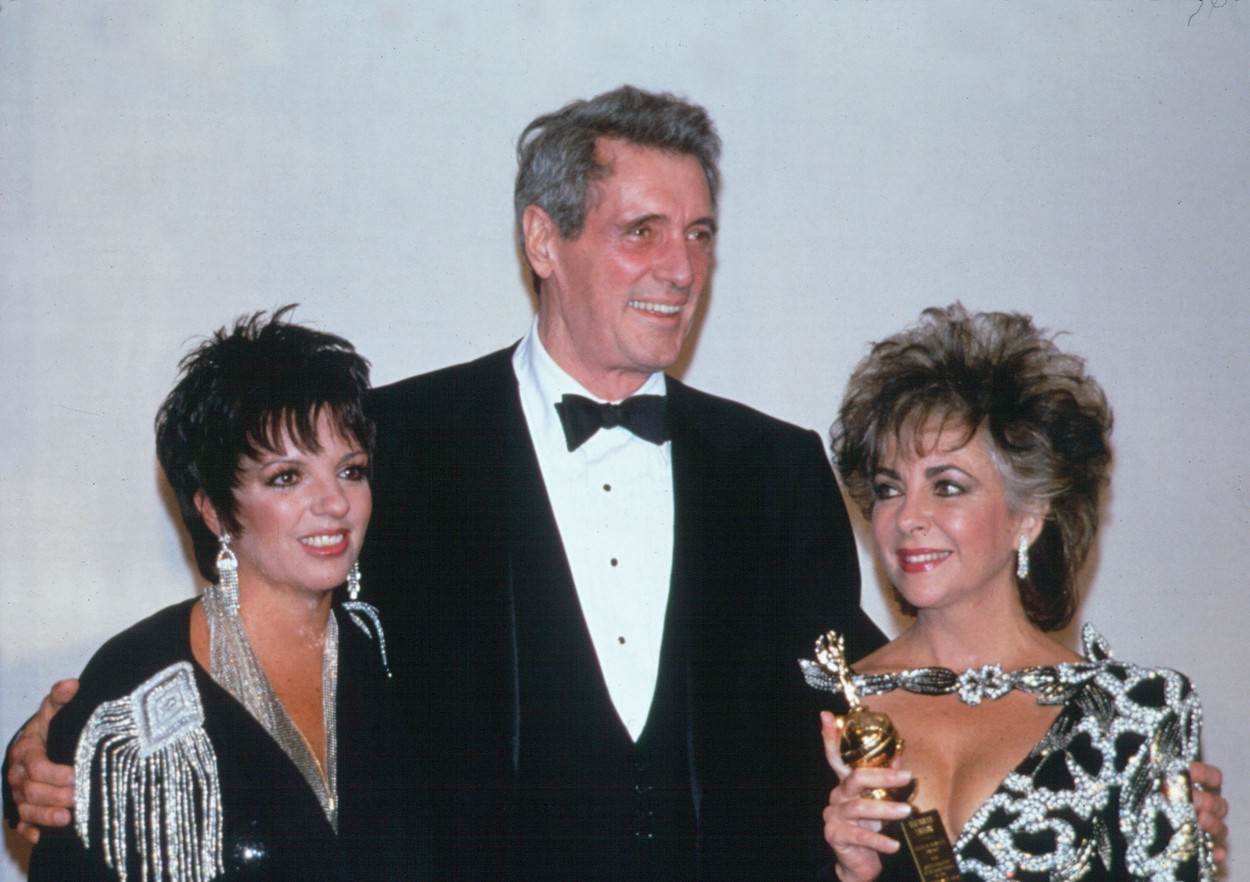 Rock Hudson, Liza Minnelli, Elizabeth Taylor