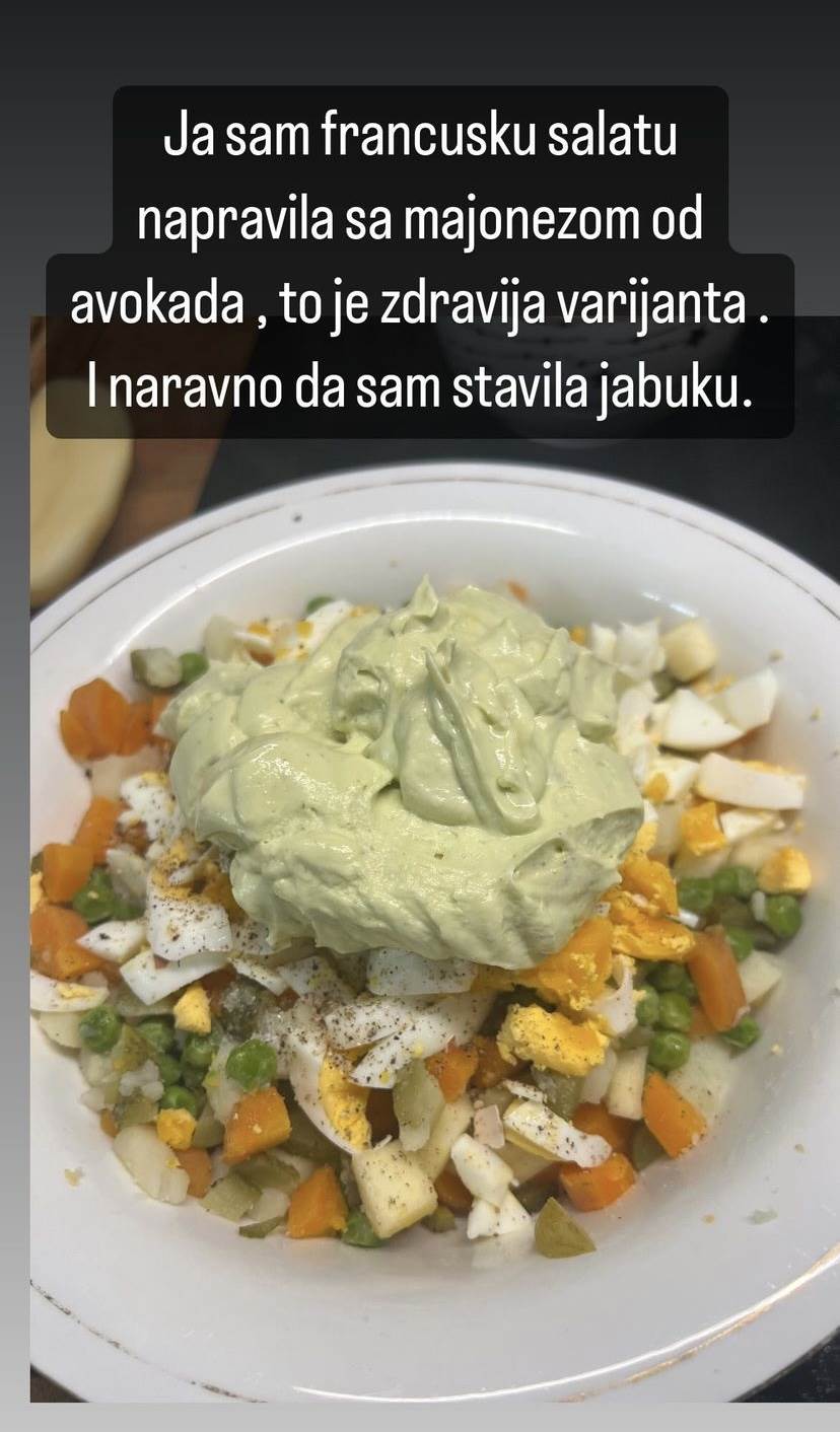 Francuska salata Danijele Dvornik.