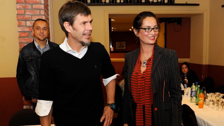 Leonarda Boban i Zvonimir Boban na vjenčanju Gigija Buffona